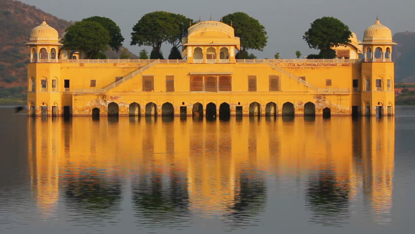 jal mahal - palace on lake in Jaipur India