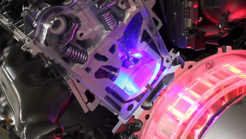cat hybrid engine valves work