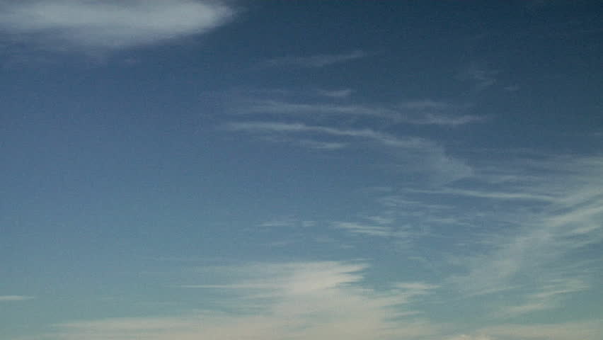 Wavy Cirrus. Gentle wave motions visible in cirrus