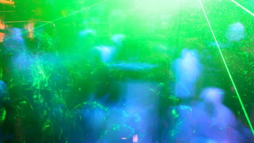 dancefloor of disco full of people