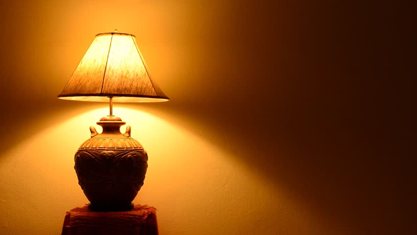 Flashing Table Lamp.