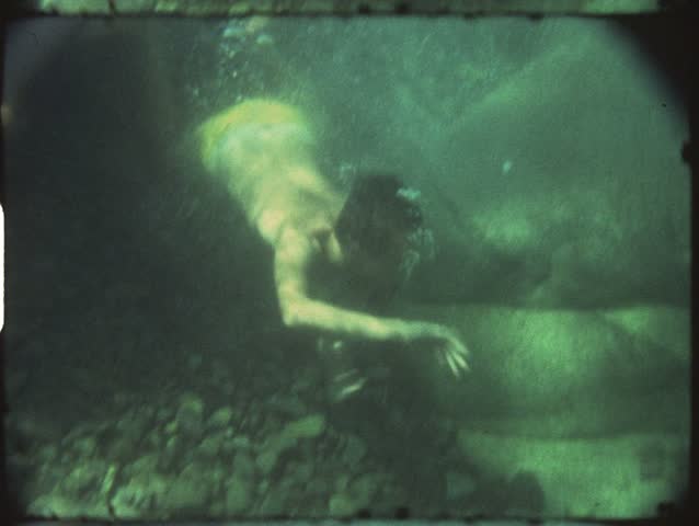 Vintage 8mm film: Snorkeling and diving, 1980s