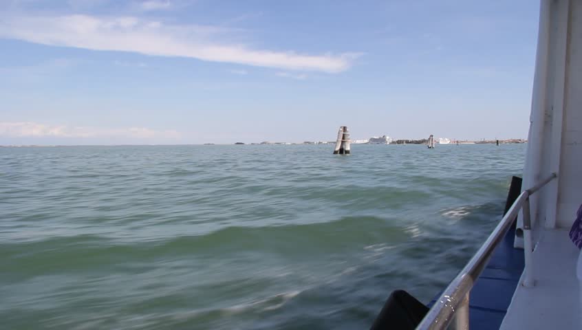 motorboat wake