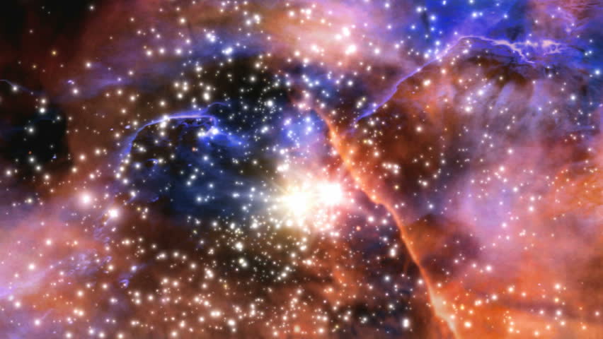 Space stars intergalactic nebula