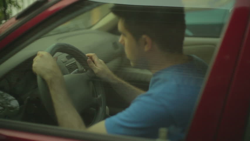 Road rage concept
