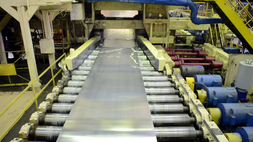 Machine, the production of metall, aluminum