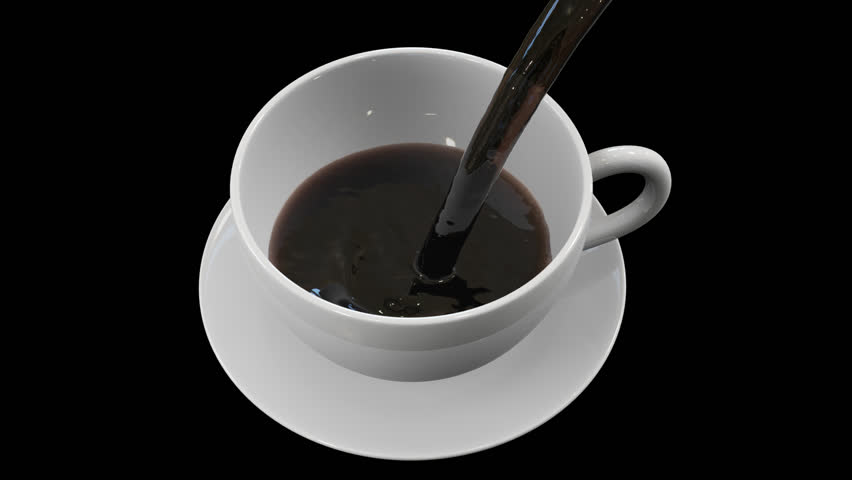 Cup of Coffee with Alpha Channel