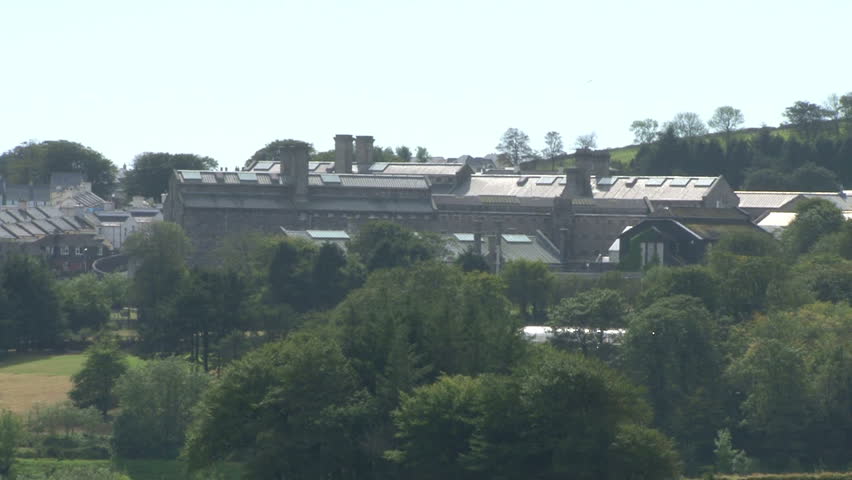 The complex of HM Prison Dartmoor in the county of Devon, built by American POW's for French prisoners in the Napoleonic wars and still in use today.