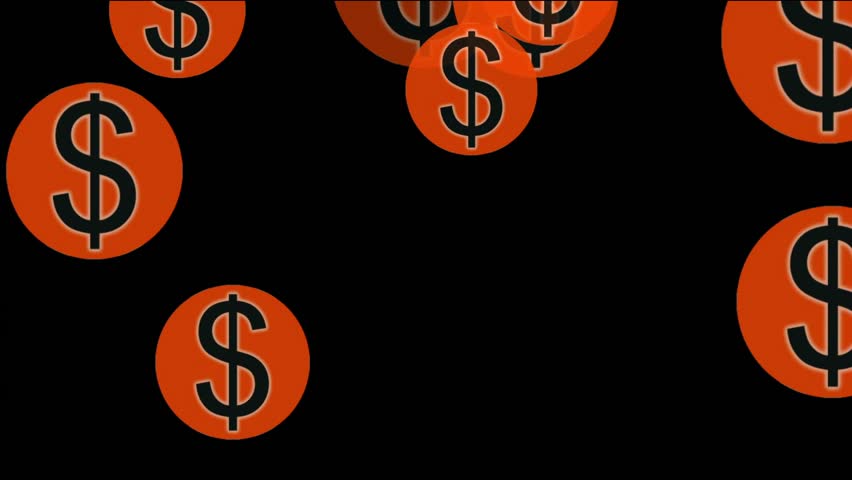 Float USA dollars sign.