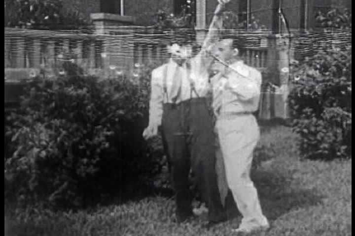 1940s - Silent footage from a lunatic asylum in the 1940s with patients displaying various forms of psychological disorders, particularly catatonic states.