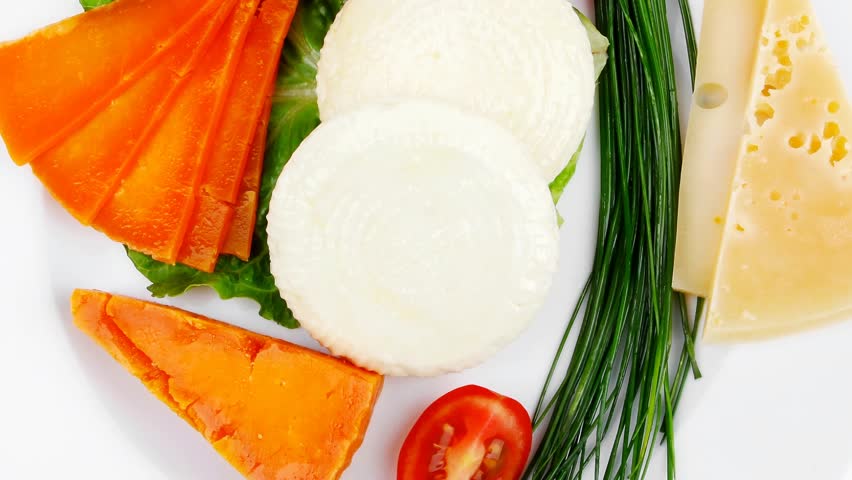 french cheeses : delicatessen aged cheeses with soft feta chops served plate with slices 1920x1080 intro motion slow hidef hd