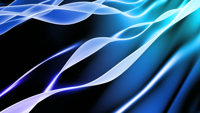 Dark Blue Lines Swirling In A White/light Blue Background Give The