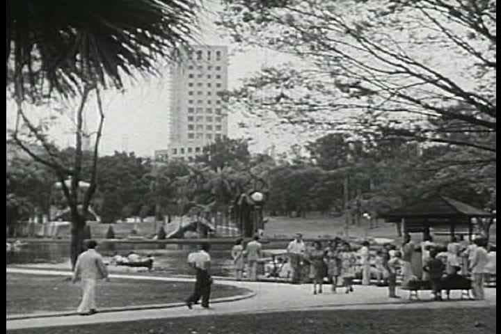 1940s - Recreational facilities as well as churches are seen to round out the fine offerings of the city of Belo Horizonte.