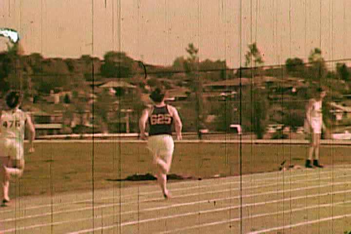 1970s - Montage of High School Track & Field meets.