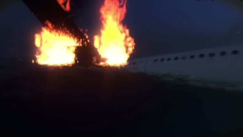 Scenes from a survivor of plane crash
