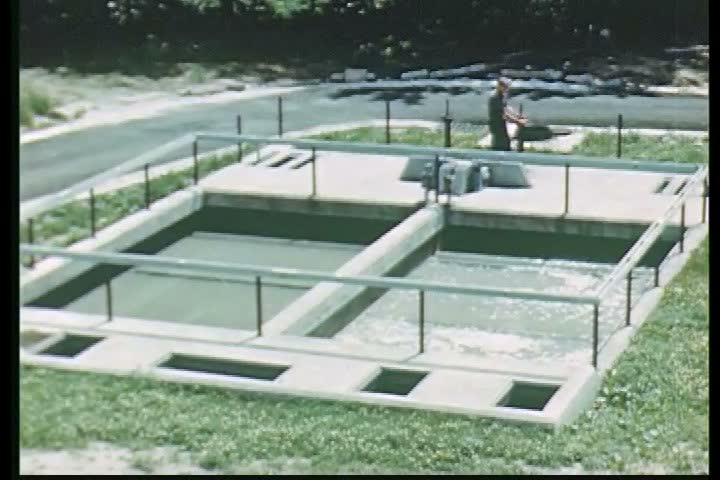 1940s - A 1945 General Electric sponsored film demonstrating the benefits of electrically powered waste treatment plants. This film was part of General Electric's 'More Power to America' campaign.