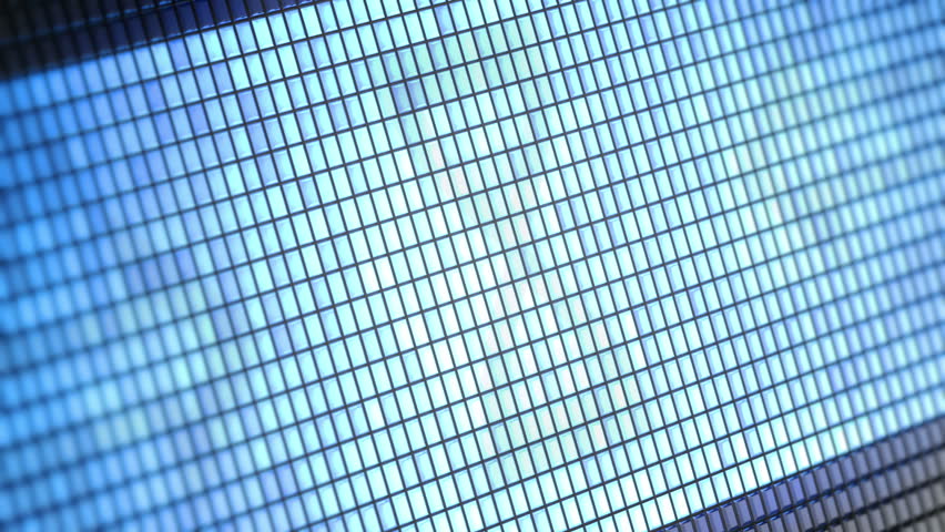 clock icon on screen. Looping.