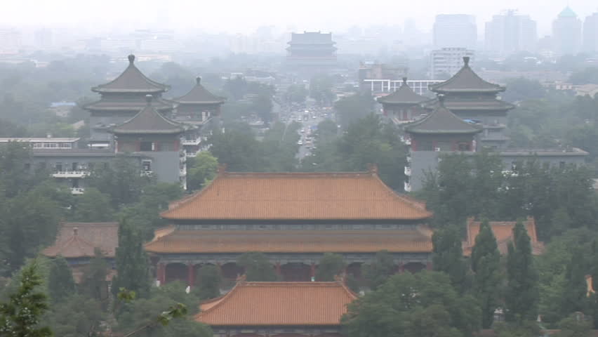 BEIJING - MAY 16 2009: Tourists are starting to return to popular vacation spots like Forbidden City after the world wide recession starts showing signs of recovery. 