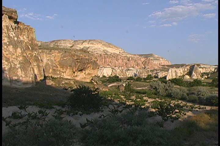 Scenes of rocky topography 