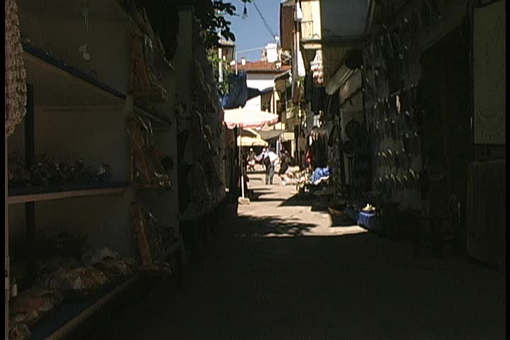 Shopping district, Antalya, Turkey (Medieval streets)