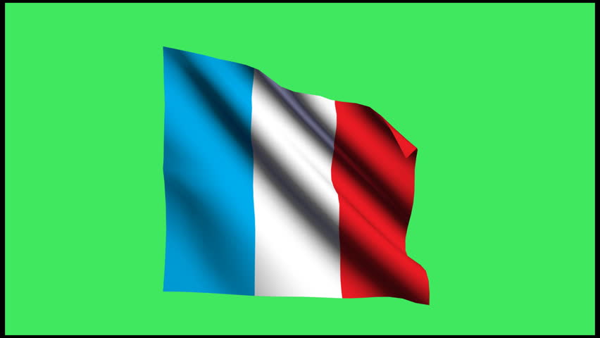 French flag animation.