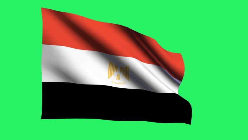 Egypt flag animation.
