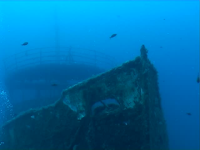 Malta underwater ship wreck diving
