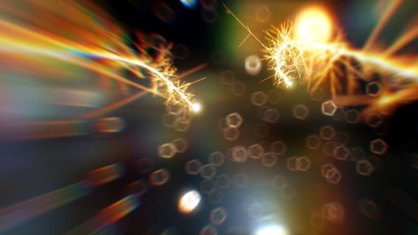 Twin Sparkler Trails.
