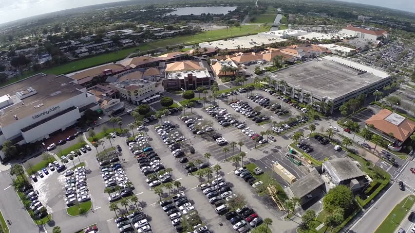 Miami - February 02: Aerial Footage Of The Falls Shopping Mall February 