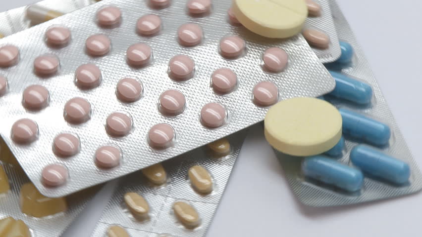 Some medicines pills rotate