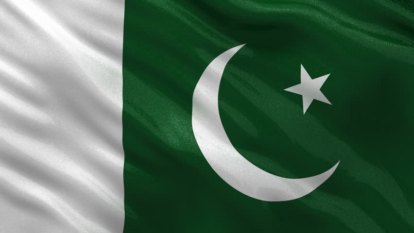 Flag Of Pakistan Animation Loop Stock Footage Video 4940297 