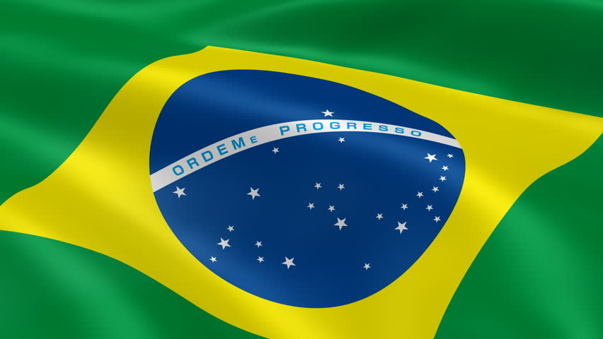 High-definition Abstract 3d Render Flag Of Brazil, HD ...