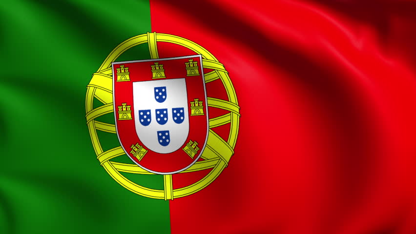 The National Flag Of The Portuguese Republic Of Portugal ...