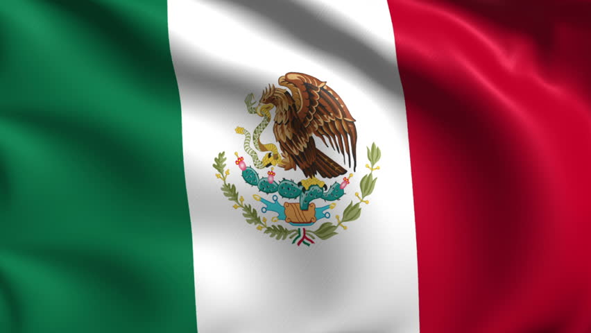 Mexican Flag HD. Looped. Stock Footage Video 1821584 | Shutterstock