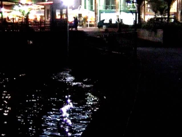 Riviera, night panoramic view. Balchik, Bulgaria.