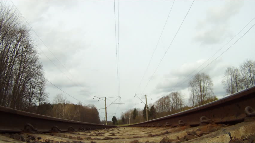 train, view from below
