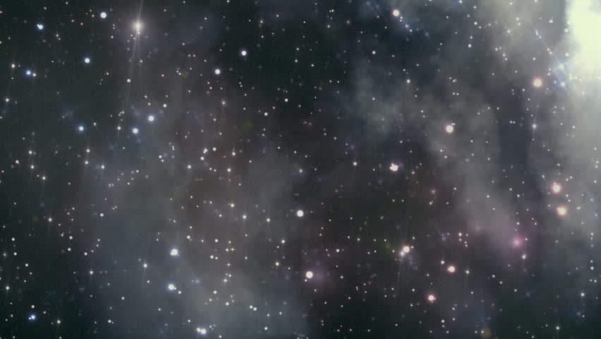 Loopable Space Turbulence Backdrop