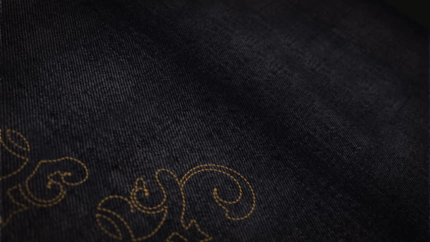 Stitches on jeans