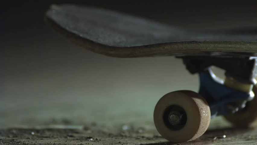 Skateboard foot kick