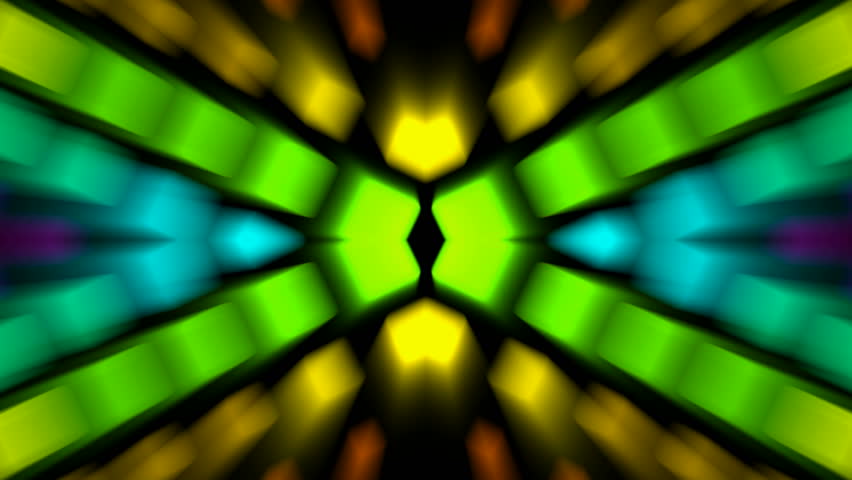 color disco neon rays light