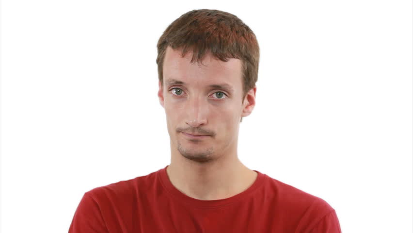 Raging guy ( funny ) - white background