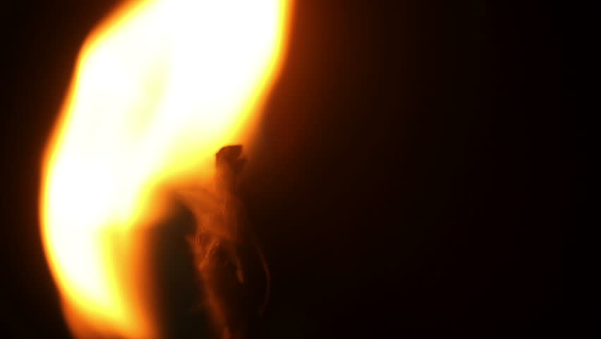 Macro photography of candle light.