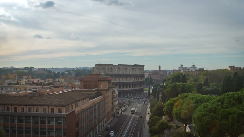 Colosseum Time Lapse Day to Night
