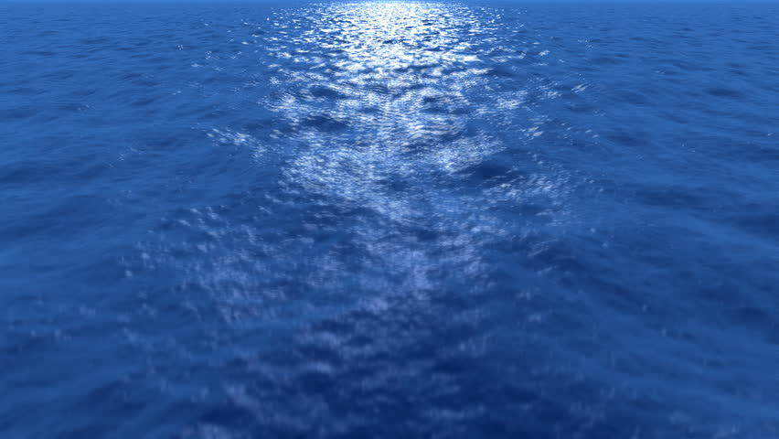 as seen on many movies for credits or to start the movie: the water fly. you can easily make it longer with a wipe or dissolve 