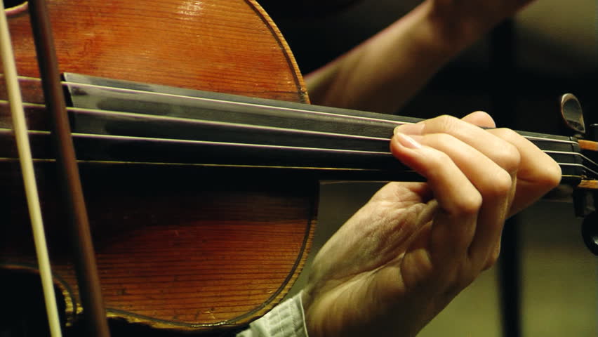 Violin in the orchestra