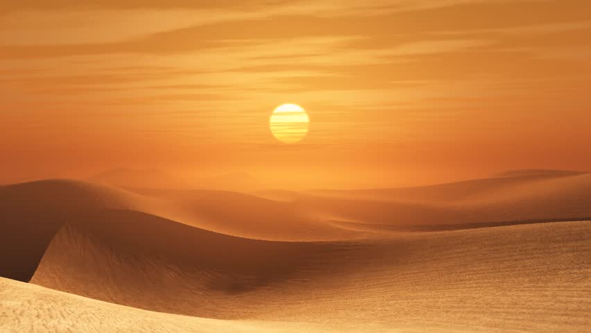 Desert sunset