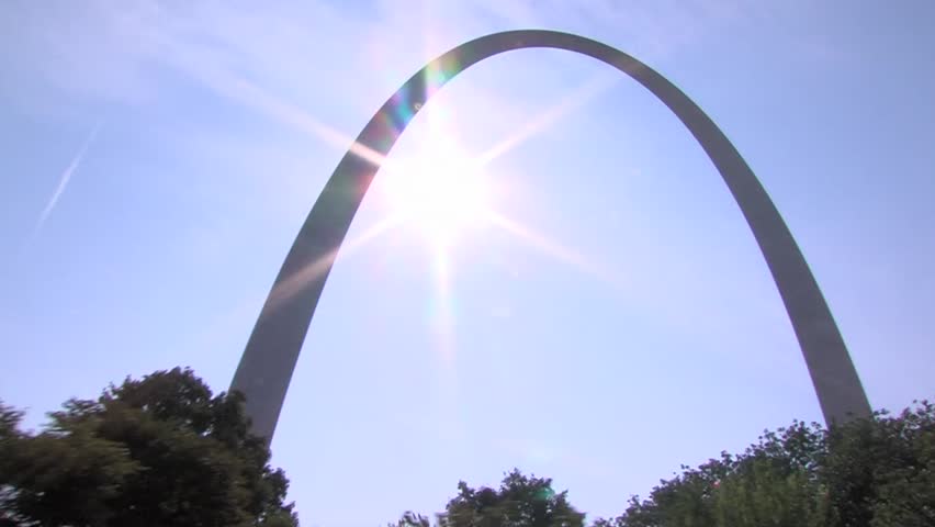 St. Louis Gateway Arch & Sun