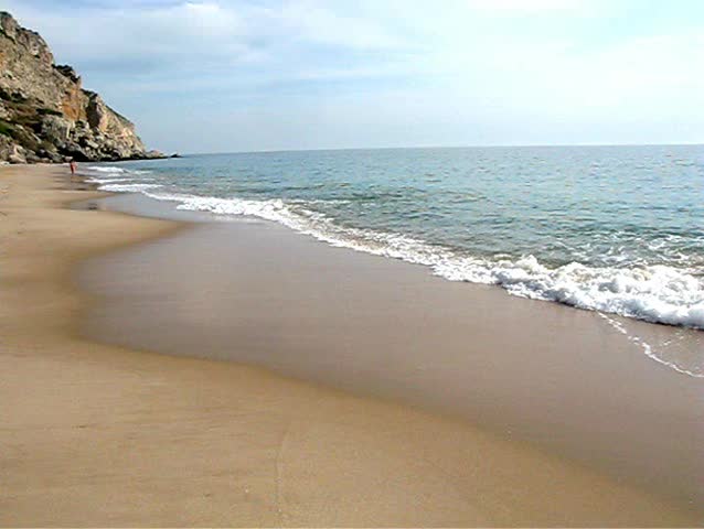 Tropical scenic beach