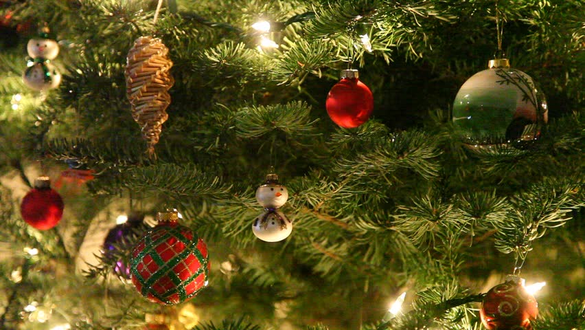 Christmas ornaments are decorations (usually made of glass, metal, wood or ceramics) that are used to festoon a Christmas tree.