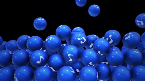 Animation Falling Filling Screen Blue Balls Stock Footage Video (100% Royalty-free) 1006772713 | Shutterstock